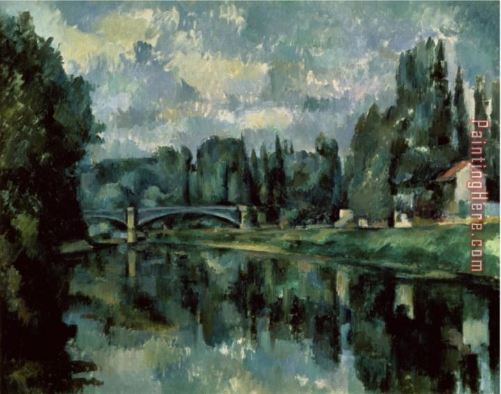 Paul Cezanne The Banks of Marne at Creteil
